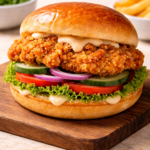 Burger gà